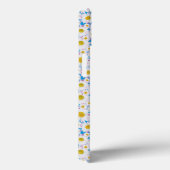 iPad Air Case-Mate Hoesje: Ditzy White Daisies: Bl iPhone Case (Achterkant / Rechts)