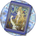 IPAD CASE - Alphonse Mucha - Vintage 1896 - JOB iPad Pro Cover<br><div class="desc">Deze iPad case is voorzien van een afbeelding kunst uit 1896 van art nouveau kunstenaar Alphonse Mucha. Hier te zien op de iPad 10.2 inch hoesje. Beschikbaar in keuze uit verschillende beschikbare iPad modellen. ►Personaliseer door aangepaste tekst toe te voegen in uw keuze van lettertype, of een extra afbeelding of...</div>