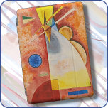 iPAD CASE - "Ineinander" (1928) door Kandinsky iPad Pro Cover<br><div class="desc">Deze iPad case is voorzien van een kleurrijke abstract van Wassily Kandinsky en heeft als titel "Ineinander" (1928). Het heeft heldere kleuren en geometrische vormen. ►Verschillende hoesje maten kunnen beschikbaar zijn. ►Personaliseer met aangepaste tekst (een naam of bedrijfsnaam, enz.), een logo of ander afbeelding enz. Een mooi en kleurrijk cadeau....</div>