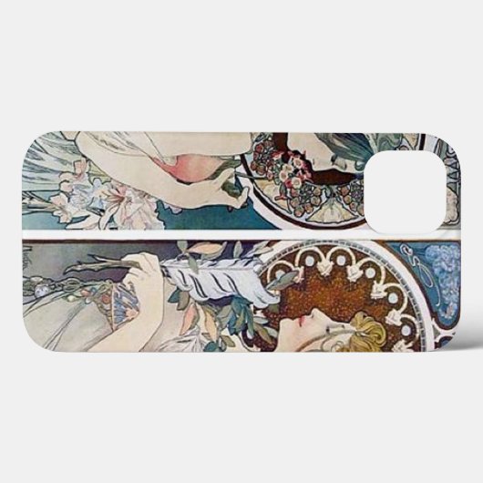 iPad Cover Alphonse Mucha (Achterkant (horizontaal))