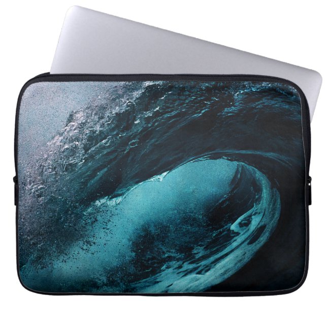 Ipad hoes met oceaangolven ontwerp (Voorkant)