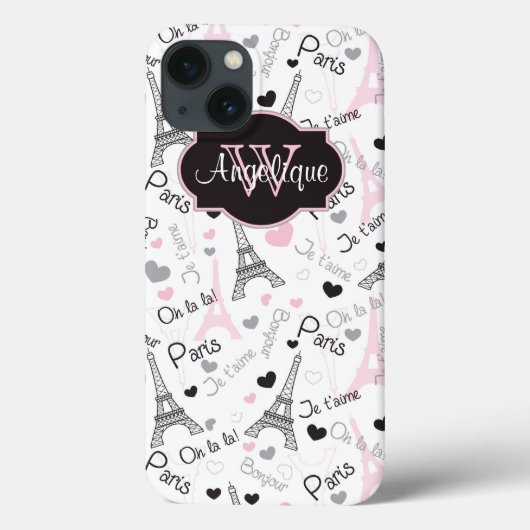 iPad Hoesje | Parijs | Eiffeltoren | Hoorten (Achterkant)