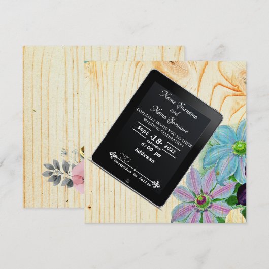 IPad Kaart (Voorkant / Achterkant)