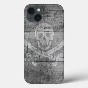 iPad-lucht, alleen daar - schedel zwart Case-Mate iPhone Case