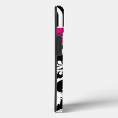 ipad mini hoesje | Schade | Stripes | Fuchsia Pink (Achterkant / Rechts)