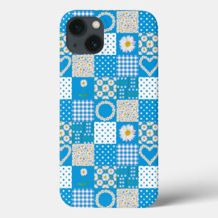 iPad Mini Retina Case Daisy Chains, Faux Patchwork