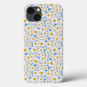 iPad Mini Retina Case-Mate Hoesje: Daisies: Blauw iPhone 13 Hoesje