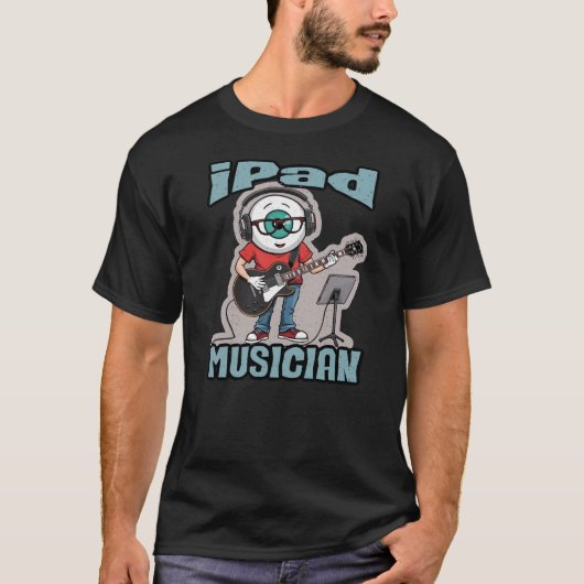 Ipad Muzikant T-shirt (Voorkant)