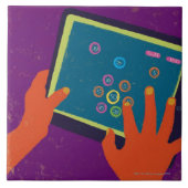 iPad Tegeltje (Voorkant)