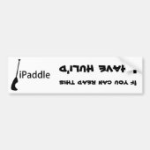 iPaddle Bumpersticker (Voorkant)