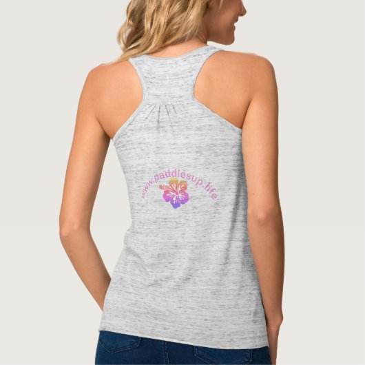 iPaddle Hibiscus Tanktop (Achterkant)