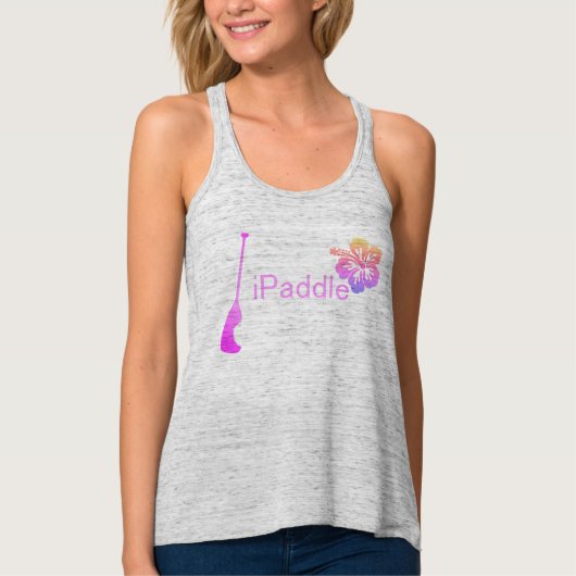 iPaddle Hibiscus Tanktop (Voorkant)