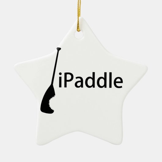 iPaddle Keramisch Ornament (Voorkant)
