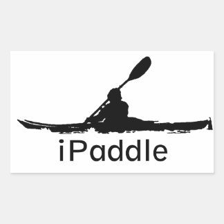 iPaddle Rechthoekige Sticker