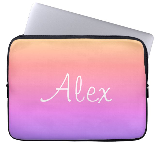 Ipanema Alluring Aqua Laptop Sleeve (Voorkant)