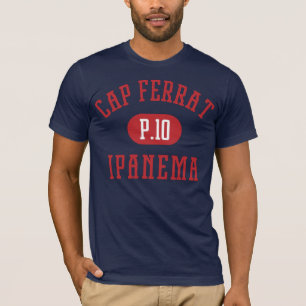 Ipanema Beach Pet Ferrat P10 Rio Brazilië T-shirt