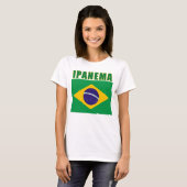 IPANEMA Brazilië Beach Tshirts, cadeautjes T-shirt (Voorkant volledig)