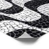 Ipanema/Copacabana Boardwalk Poster (Hoek)