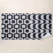 Ipanema / Copacabana Boardwalk Strandlaken (Voorkant)