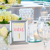 Ipanema Flamingo Polka Dot Shower Kaart