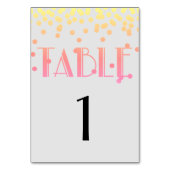 Ipanema Flamingo Polka Dot Shower Kaart (Achterkant)