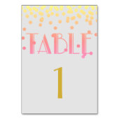 Ipanema Flamingo Polka Dot Shower Kaart (Voorkant)