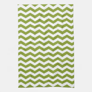 Ipanema Green Wave Chevron Theedoek