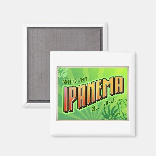IPANEMA MAGNEET (Voorkant / Achterkant)