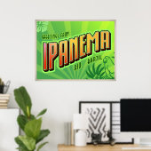 IPANEMA-poster Poster (Thuiskantoor)