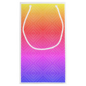 Ipanema Rainbow Hypnotic Diamond Modern Pop Art Klein Cadeauzakje (Achterkant)