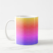 Ipanema Rainbow Hypnotic Diamond Modern Pop Art Koffiemok (Links)