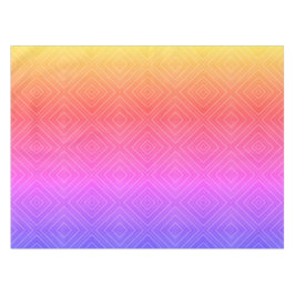Ipanema Rainbow Hypnotic Diamond Modern Pop Art Tafelkleed