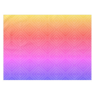Ipanema Rainbow Hypnotic Diamond Modern Pop Art Tafelkleed
