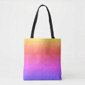 Ipanema Rainbow Hypnotic Diamond Modern Pop Art Tote Bag (Voorkant)