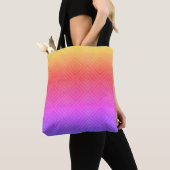 Ipanema Rainbow Hypnotic Diamond Modern Pop Art Tote Bag (Dichtbij)