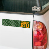 ipanema rio voor auto ' s bumpersticker (Op Truck)