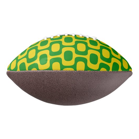 Ipanema Sidewalk Pattern, Beach Pattern, Brazil American Football (Gedraaid 90)