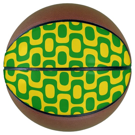 Ipanema Sidewalk Pattern, Beach Pattern, Brazil Basketbal (Voorkant)