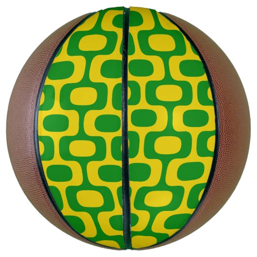 Ipanema Sidewalk Pattern, Beach Pattern, Brazil Basketbal (Verticaal)