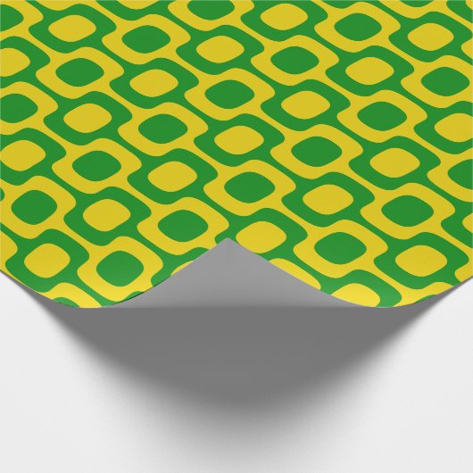 Ipanema Sidewalk Pattern, Beach Pattern, Brazil Cadeaupapier (Hoek)