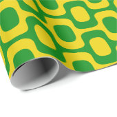 Ipanema Sidewalk Pattern, Beach Pattern, Brazil Cadeaupapier (Rol Hoek)