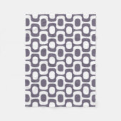 Ipanema Sidewalk Pattern, Beach Pattern, Brazil Fleece Deken (Voorkant)