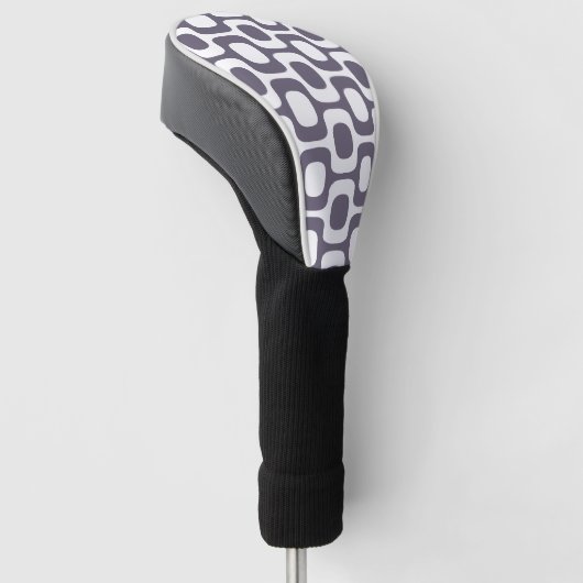 Ipanema Sidewalk Pattern, Beach Pattern, Brazil Golfheadcover (Schuin)