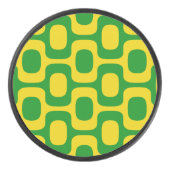 Ipanema Sidewalk Pattern, Beach Pattern, Brazil Hockey Puck (Voorkant)