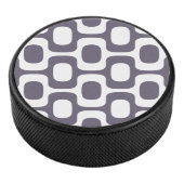 Ipanema Sidewalk Pattern, Beach Pattern, Brazil Hockey Puck (3/4)