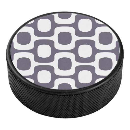 Ipanema Sidewalk Pattern, Beach Pattern, Brazil Hockey Puck (3/4)