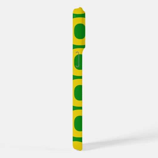 Ipanema Sidewalk Pattern, Beach Pattern, Brazil iPhone Hoesje (Rechterkant)