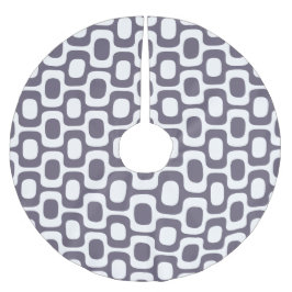 Ipanema Sidewalk Pattern, Beach Pattern, Brazil Kerstboom Rok