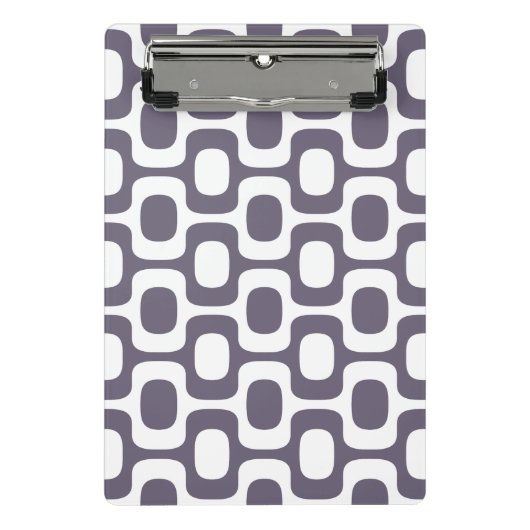 Ipanema Sidewalk Pattern, Beach Pattern, Brazil Mini Klembord (Voorkant)