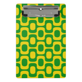 Ipanema Sidewalk Pattern, Beach Pattern, Brazil Mini Klembord